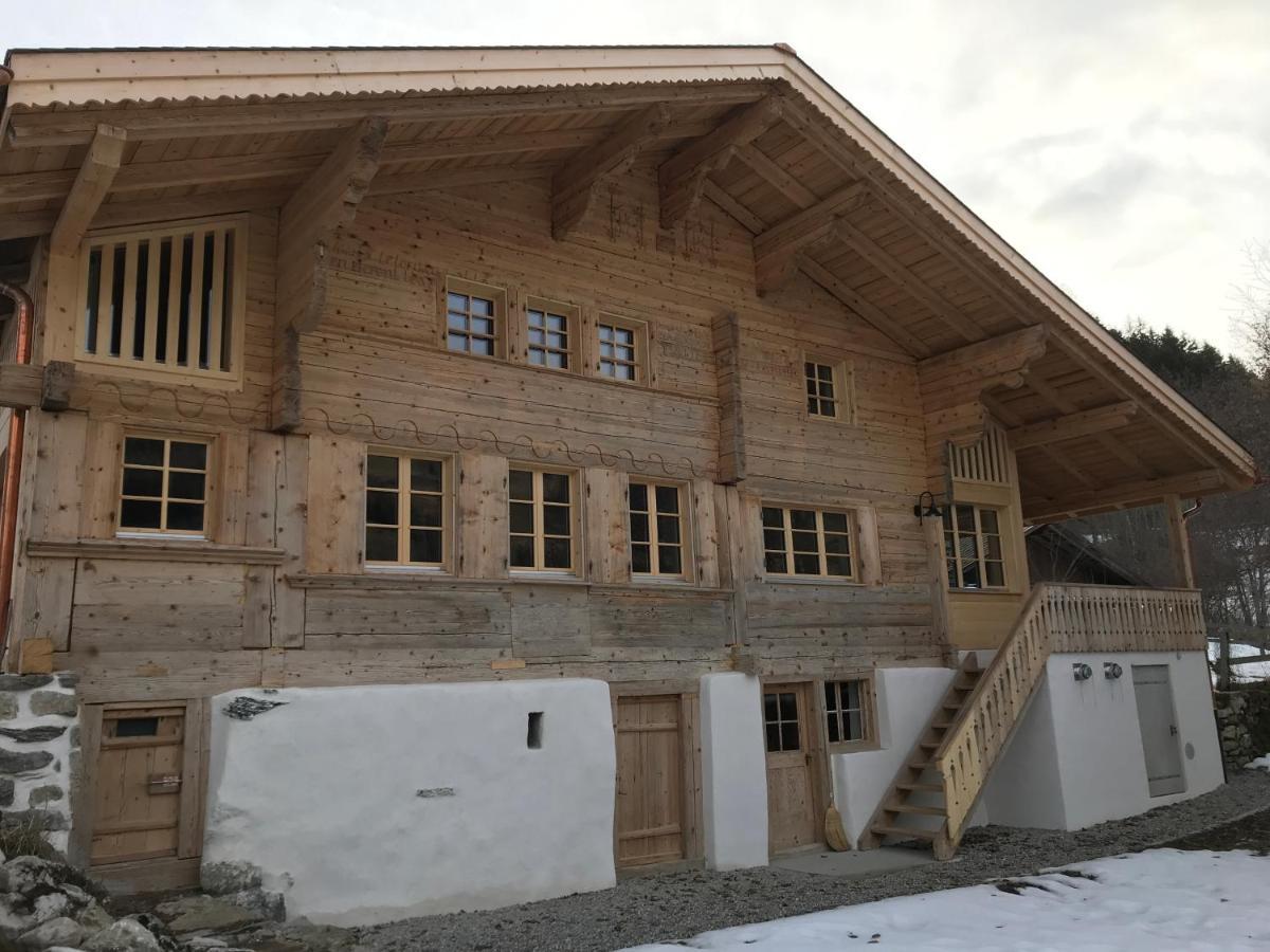 Au Pre Des Chevaux Panzió Chateau-d'Oex Kültér fotó