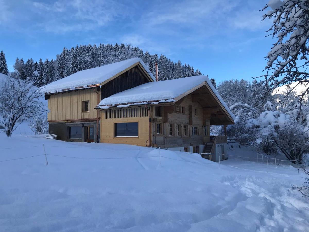 Au Pre Des Chevaux Panzió Chateau-d'Oex Kültér fotó